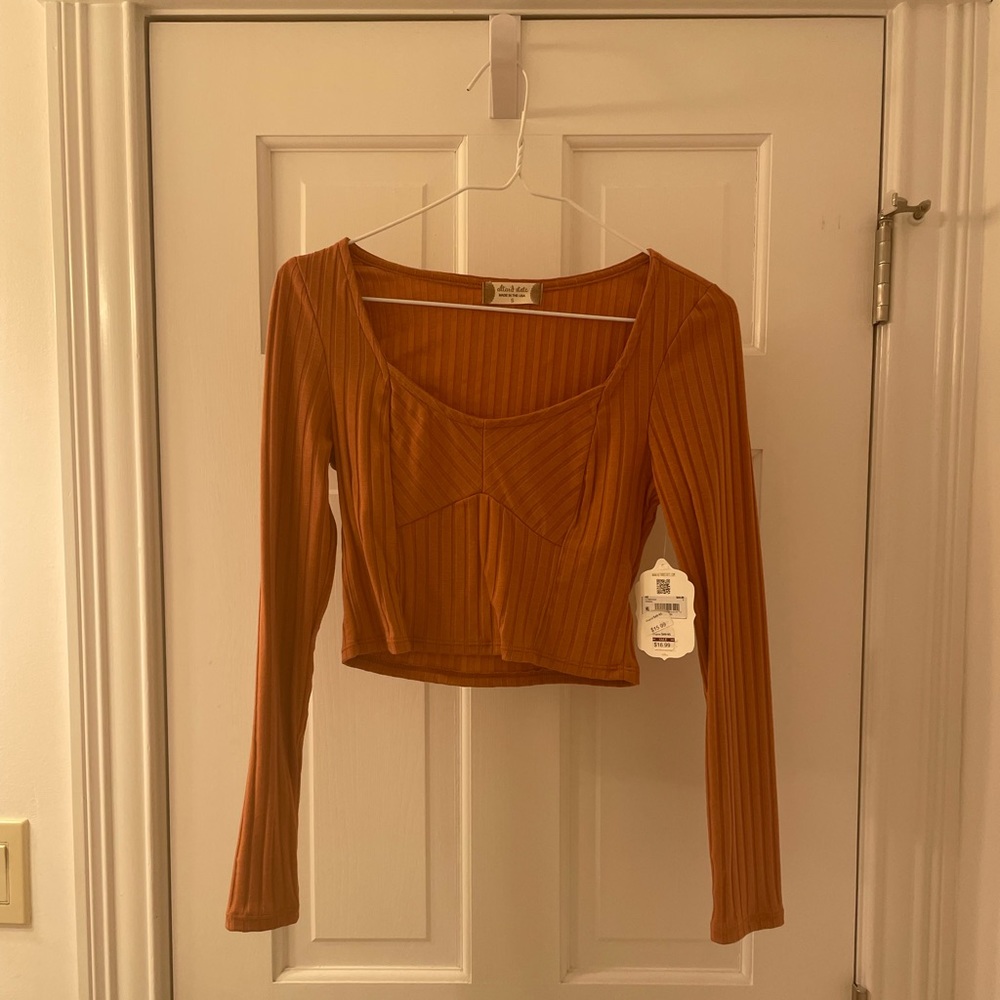 Altar’d State Aragon cropped long sleeve